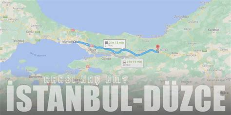 istanbul düzce km